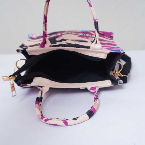 Personalised Girl Printed Sling Box Bag